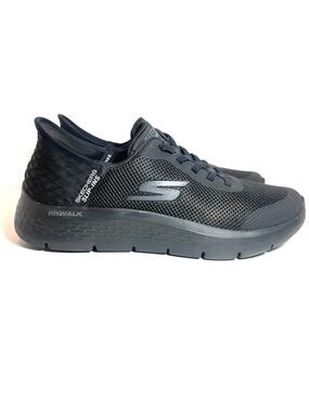 Skechers GoWalk Slips-Ins Black Sneakers Men's 10/ Women’s 11.5 Comfort Shoes